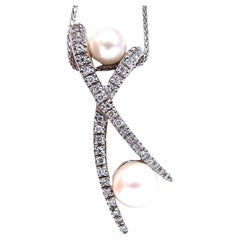 Collar «South Sea Pearls Diamonds» en oro blanco de 14 quilates*