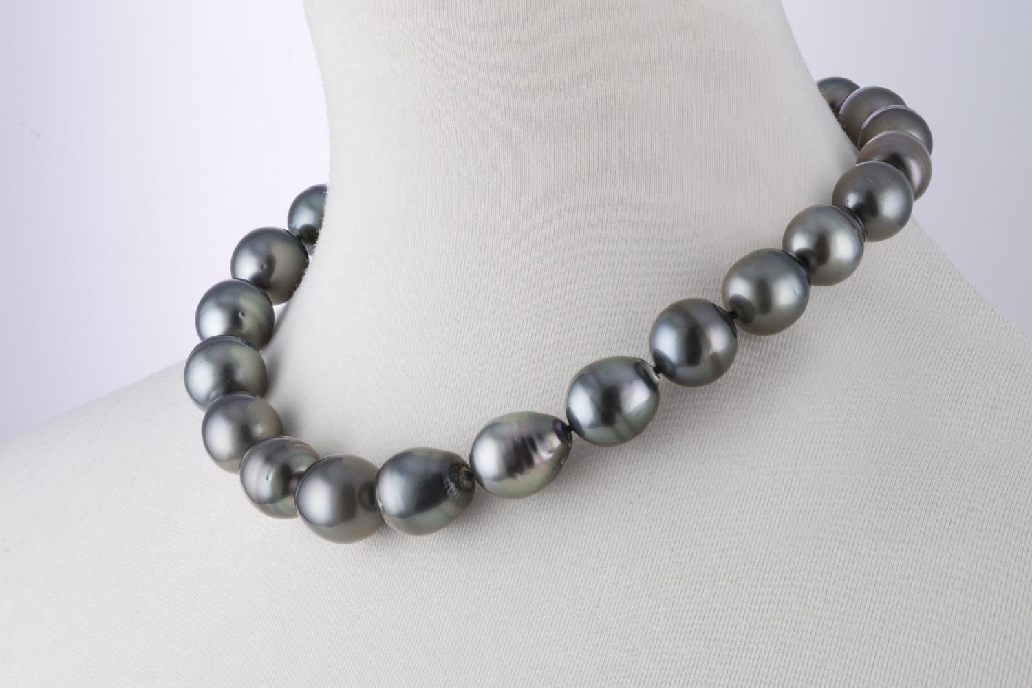 tahitian pearl choker necklace