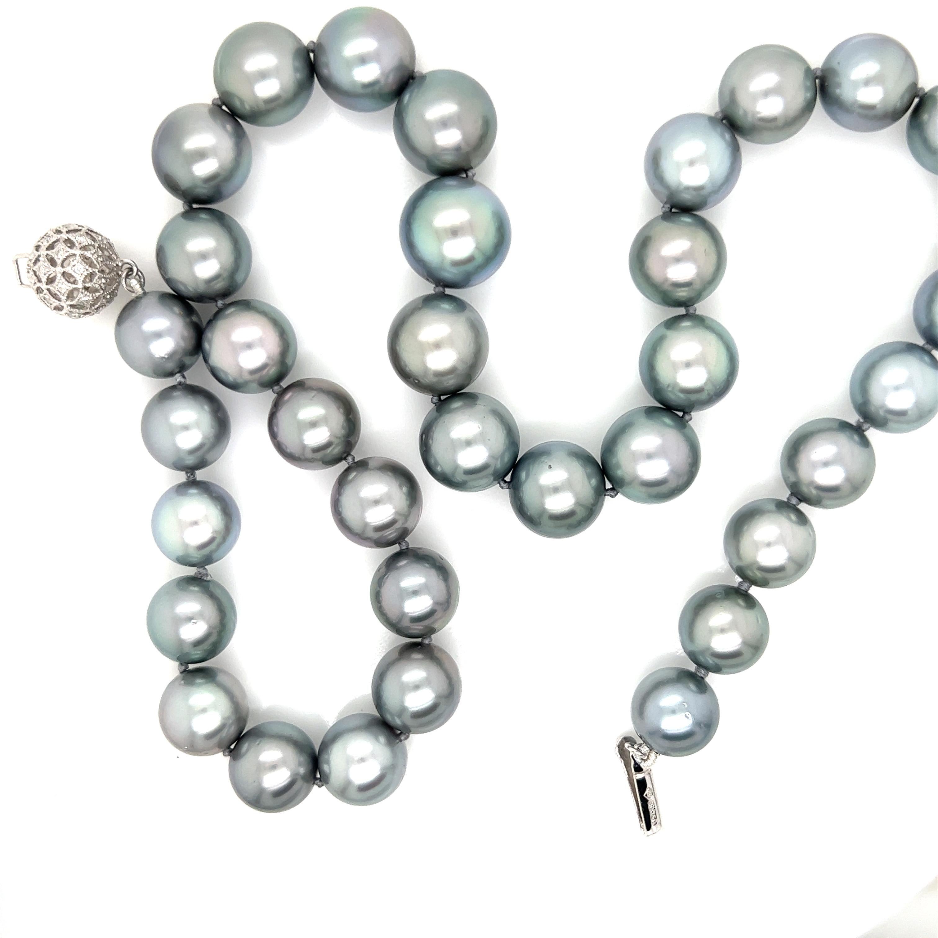 14 mm pearl necklace