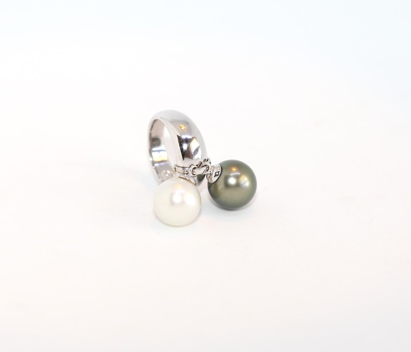 South Sea Tahitian Pearl Ring, 2015 For Sale 1
