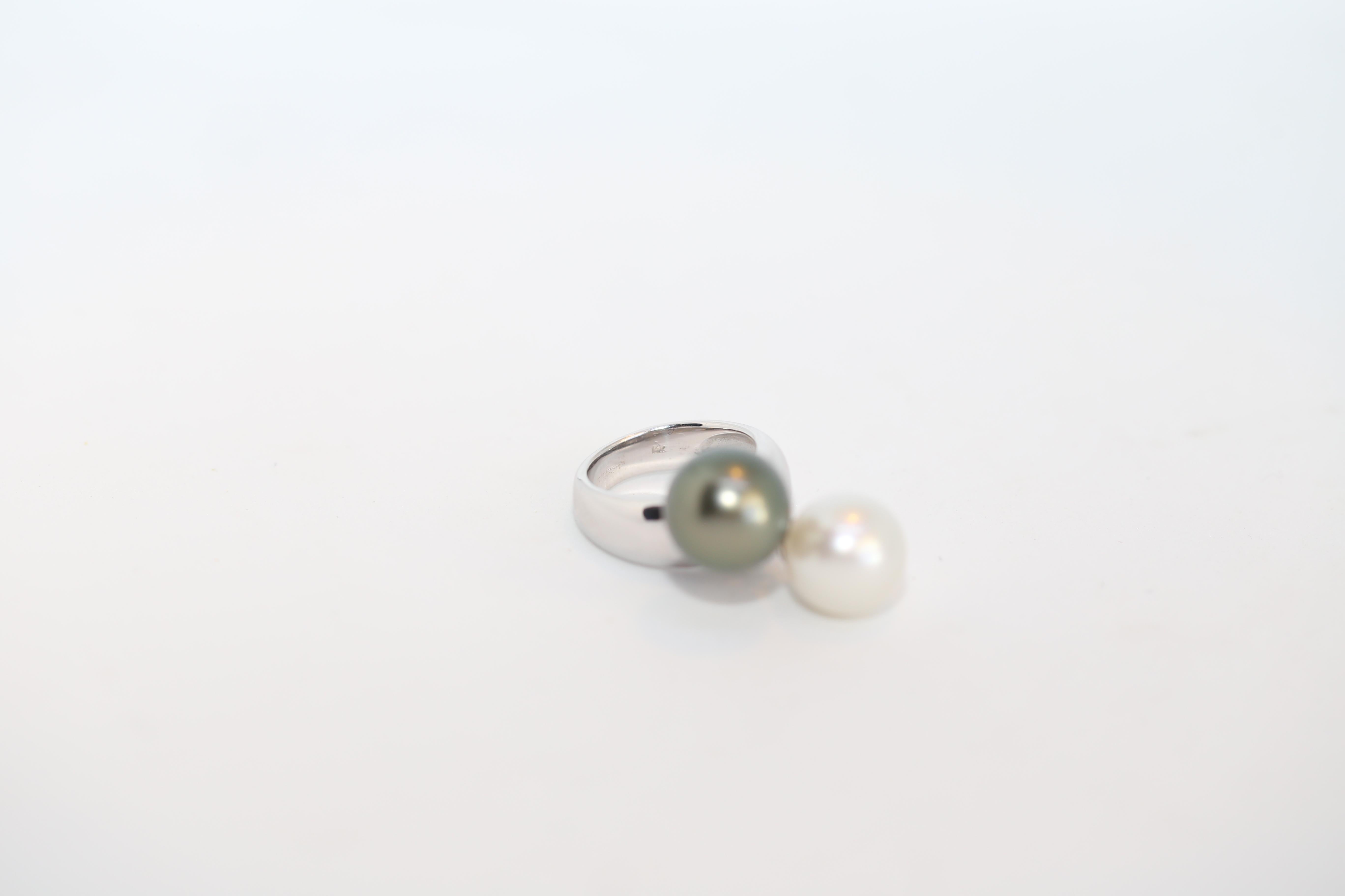 South Sea Tahitian Pearl Ring, 2015 For Sale 1