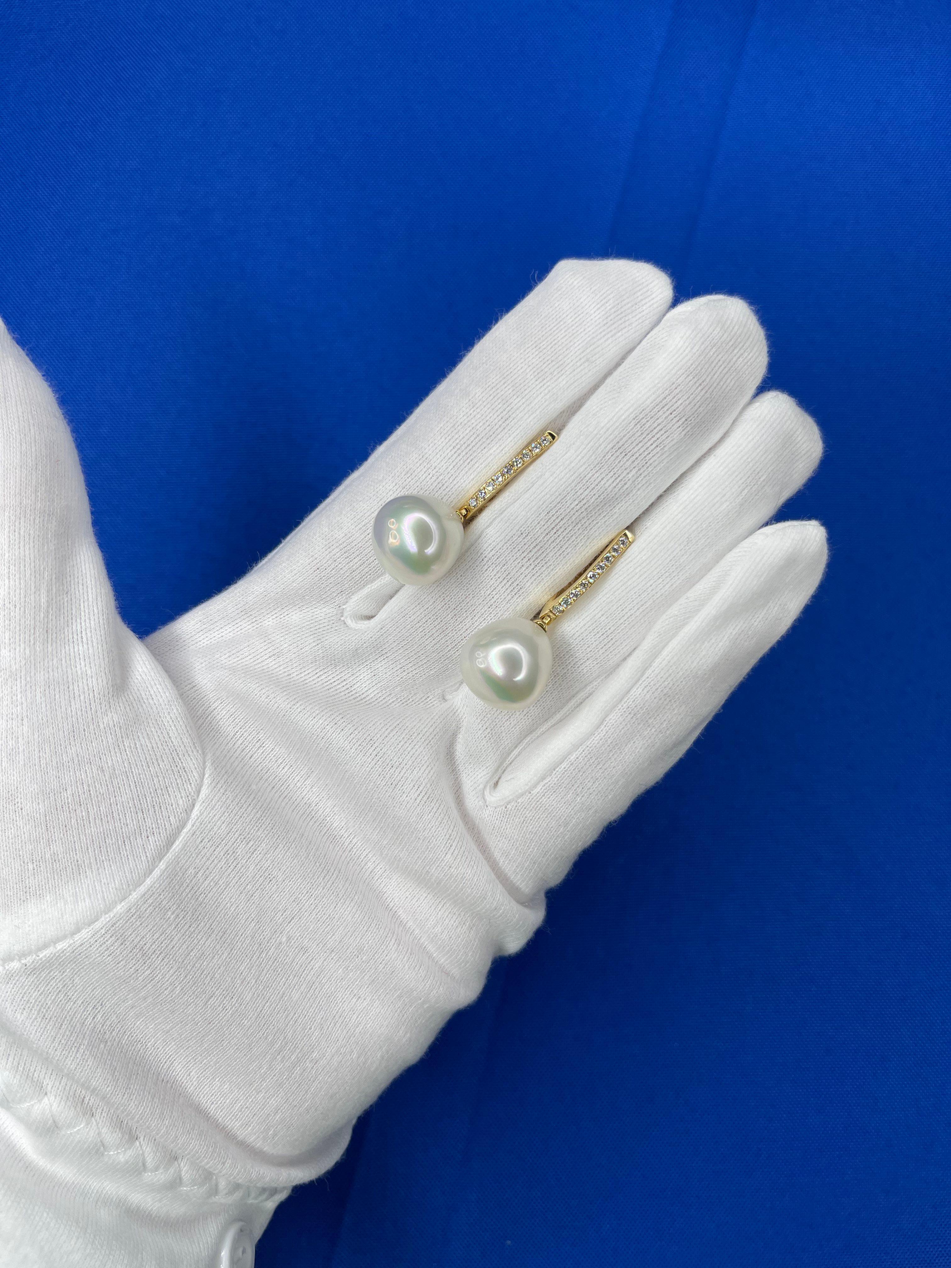 9ct Gold 26mm Large Diamond Cut Capped Tube Hinged Hoop Earrings – UK Made