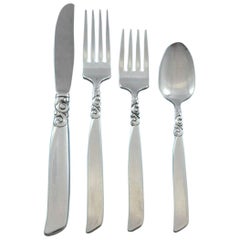 South Seas by Community Oneida Silverplate Flatware Set for 12 Service 51 Pieces