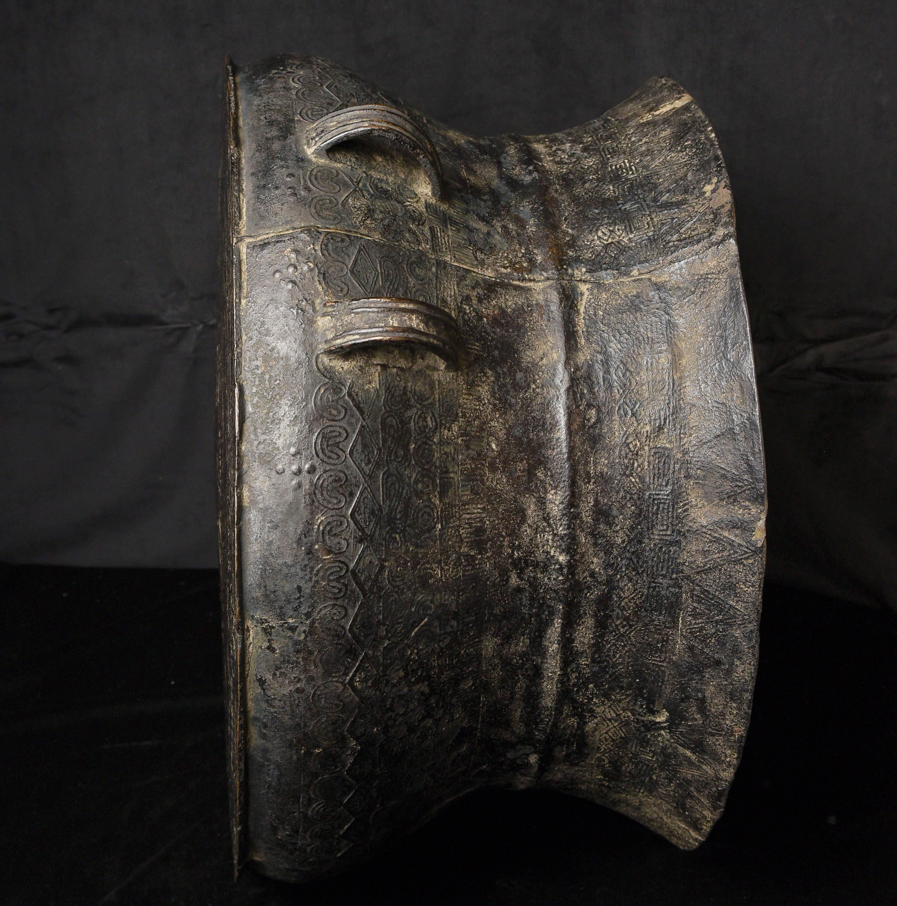 Tambor de bronce del sudeste asiático del siglo XV o anterior. 10208 en venta 4