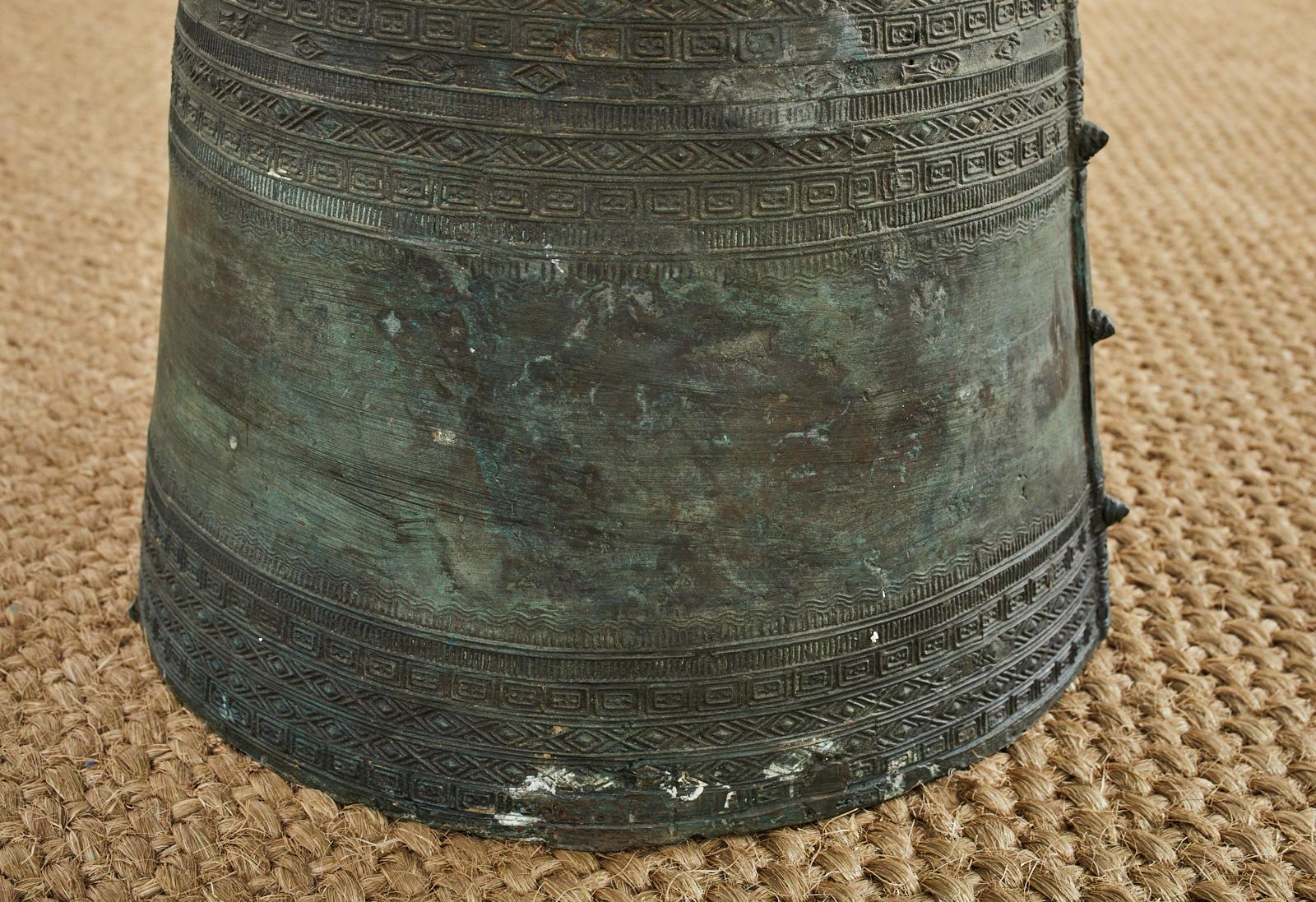 Southeast Asian Bronze Rain Drum or Drinks Table 8