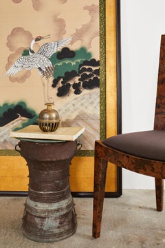 Southeast Asian Bronze Rain Drum or Drinks Table