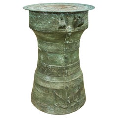 Southeast Asian Bronze Rain Drum or Drinks Table