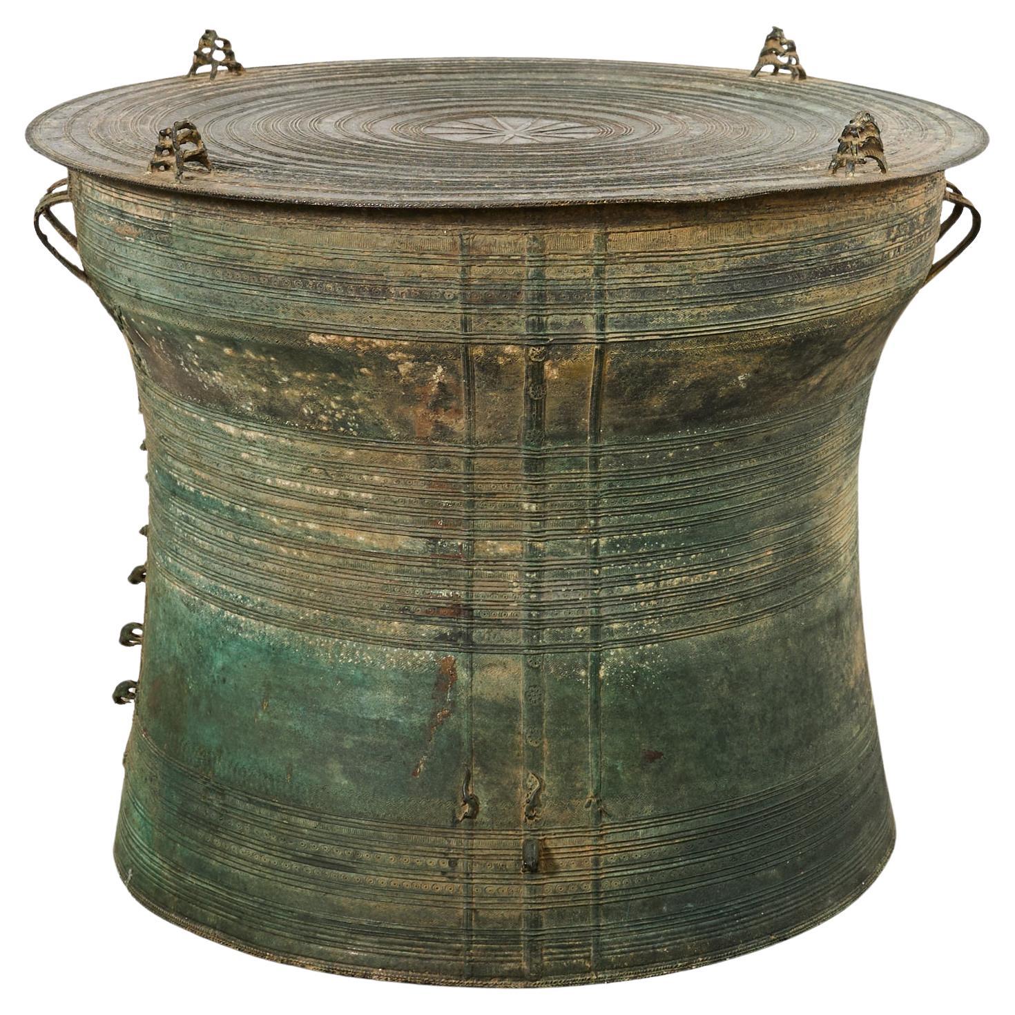 What is an Asian rain drum?