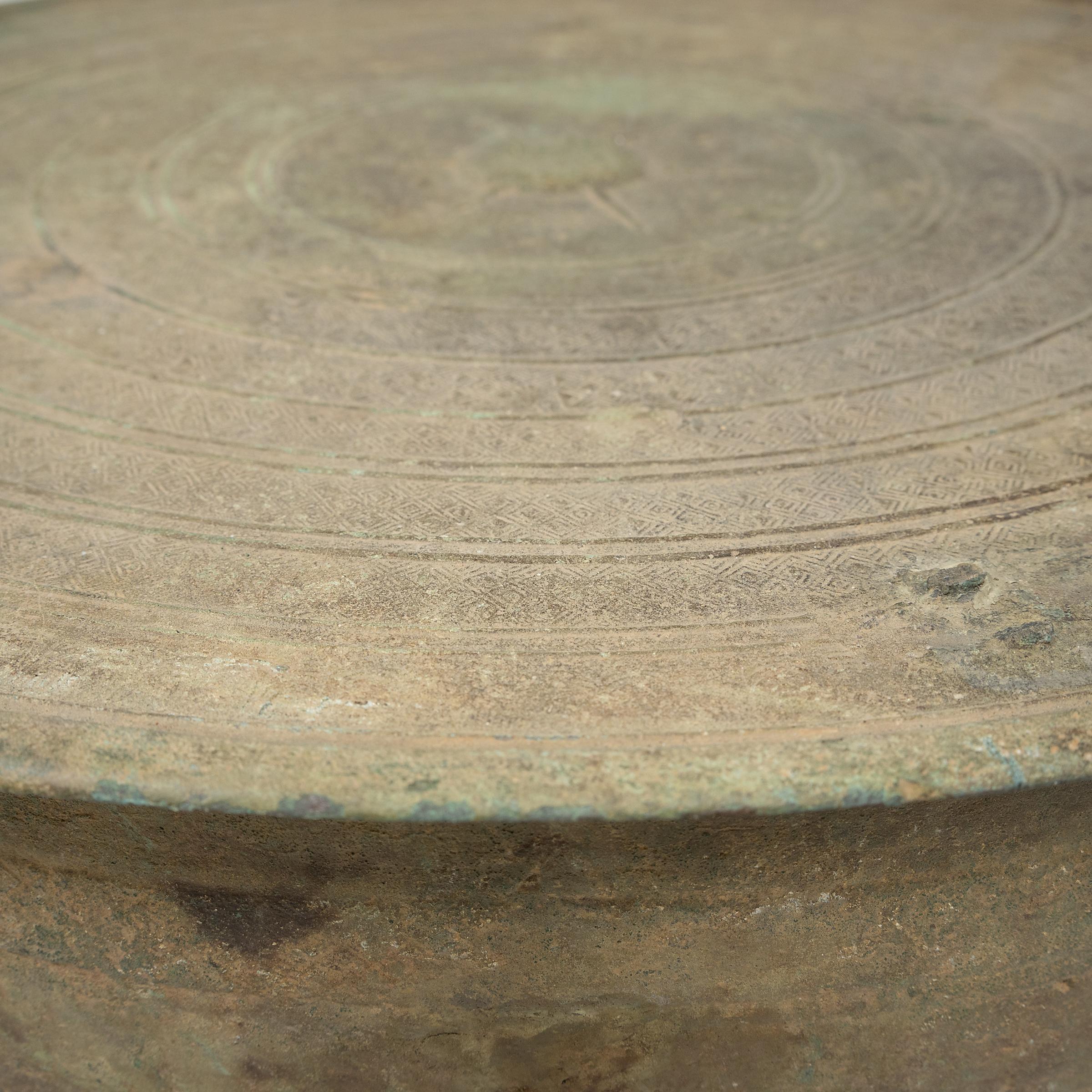 Southeast Asian Dong Son Bronze Ritual Drum, c. 200 BC 1