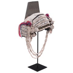 Südostasiatisches Lomi Akha Perlen-Kopfschmuck