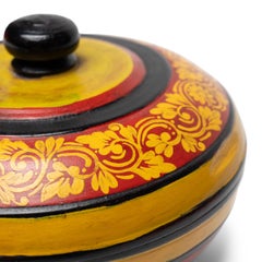 Southeast Asian Painted Offering Box