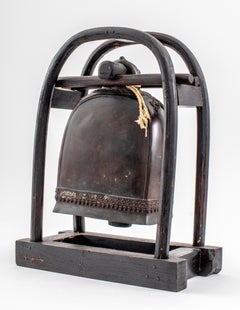 Southeast Asian Patinated Bronze Elephant Bell