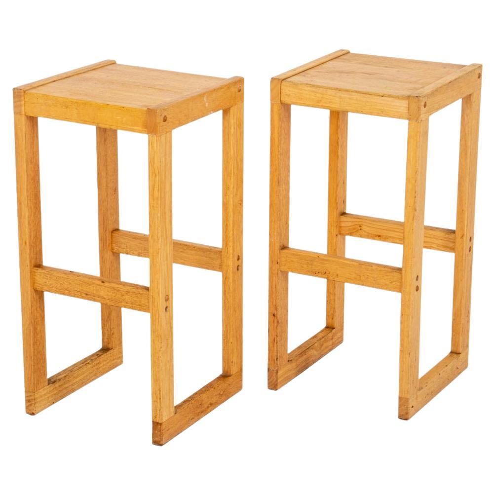 Southeastern Asian Teakwood Side Table, Pair For Sale