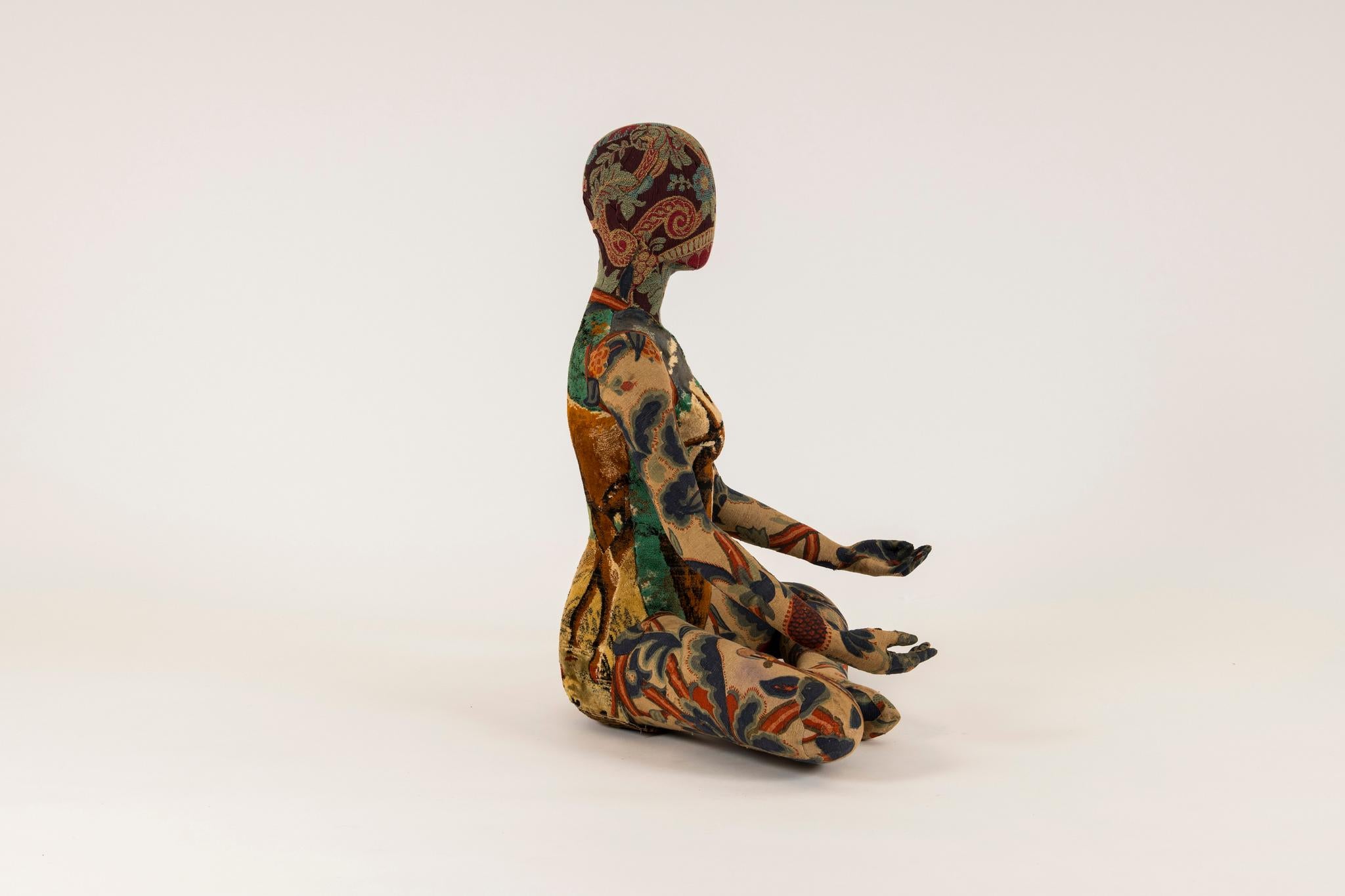 American Southern Beasts Namaste Dear by Mary Lou Marks For Sale