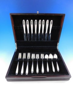 Southern Charm by Alvin Sterling Silver Flatware Set for 8 Service 32 Pcs