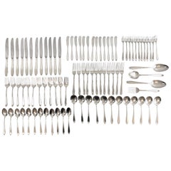 Southern Charm (Sterling Silver, 1947) by Alvin, Service for 12, 88 Pieces
