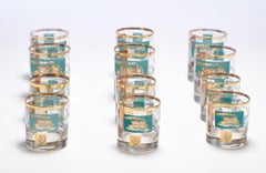Southern Comfort 22-Karat Gold Commemorative Glassware, 1968
