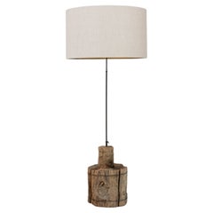 Southern European Wooden Floor Lamp