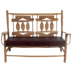 Southern Folk Art Bench