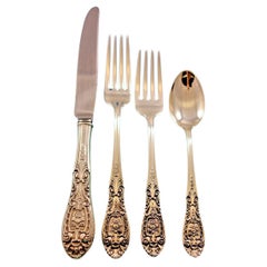 Servicio de cubiertos de plata de ley Southern Grandeur by Easterling 37 piezas