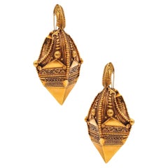 Mid-19th Century Earrings