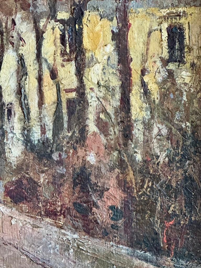 Peint à la main vue d'une ville du sud de l'Italie, attribuée à Salvatore Balsamo, 19e/20e siècle en vente