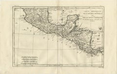Südmexiko &Neuspanien - Aufklärungskarte von Rigobert Bonne, ca. 1780