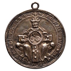 Antique Southern Netherlands. Medal of the Holy Sacrament of the Miracle of Brussels