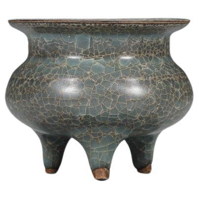 Southern Song Dynasty Official Kiln Ice Cracking Glaze Pattern Burner For Sale