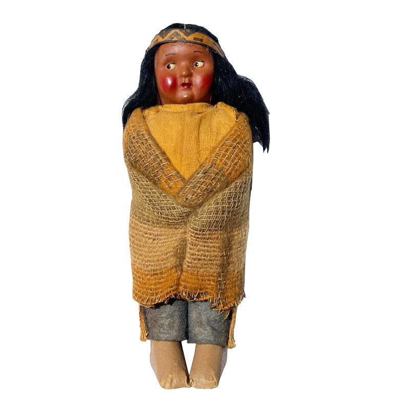 Southwest Genuine Skookum Native American Women Dolls - Satz von 4 aus den 1930er Jahren (amerikanisch) im Angebot