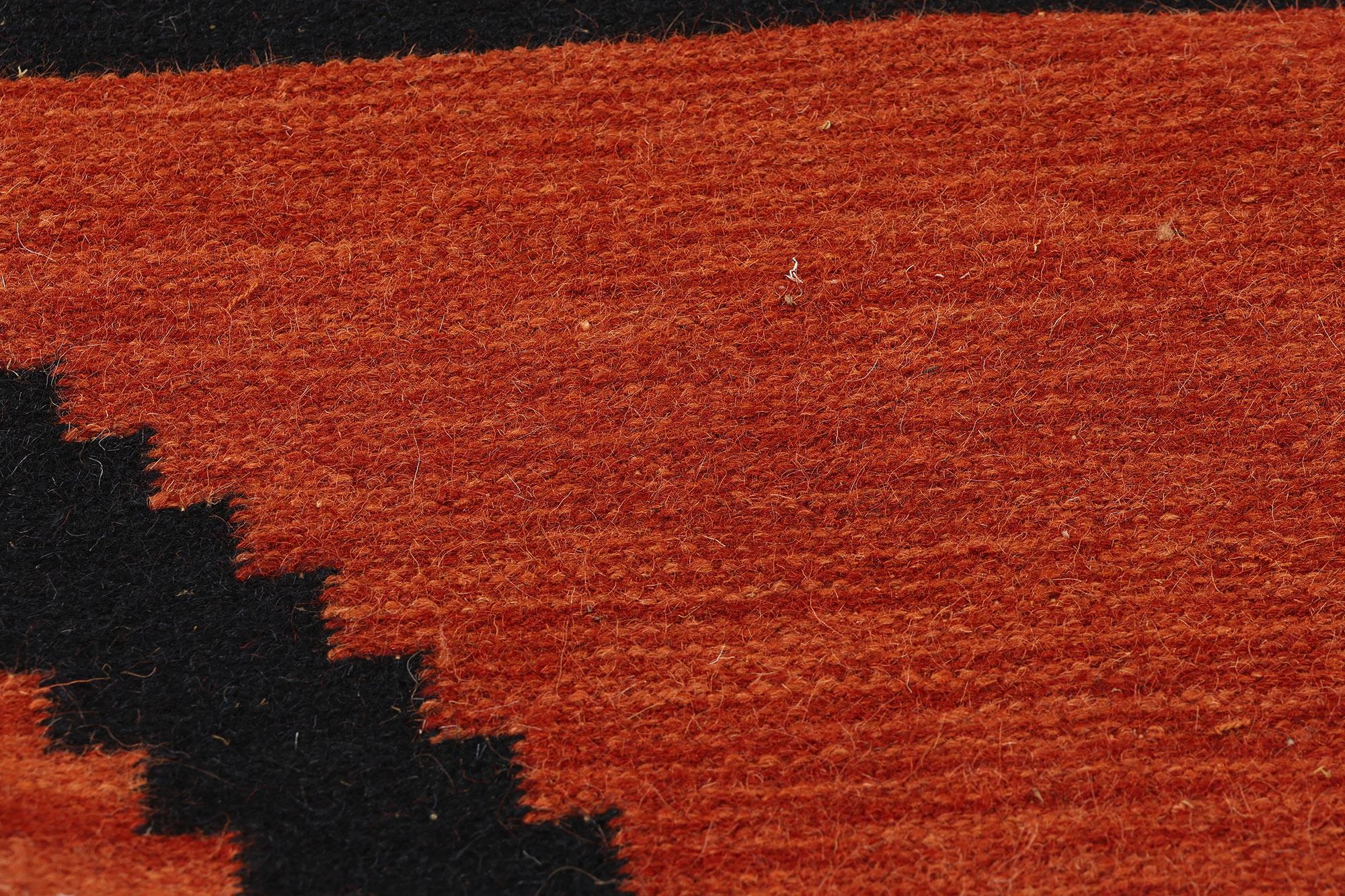 Contemporary Santa Fe Southwest Modern Chief Blanket Navajo-Style Rug  (21. Jahrhundert und zeitgenössisch) im Angebot
