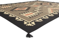 Contemporary Santa Fe SouthwestModern Desert Southwestern style Flatweave Carpet