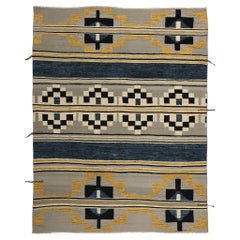 Tapis marocain High-Low Modern du Sud-Ouest, Navajo rencontre le contemporain Santa Fe