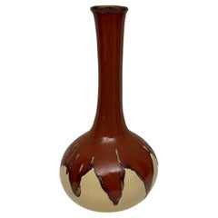 Vase à fleurs en céramique de style amérindien du Sud-Ouest