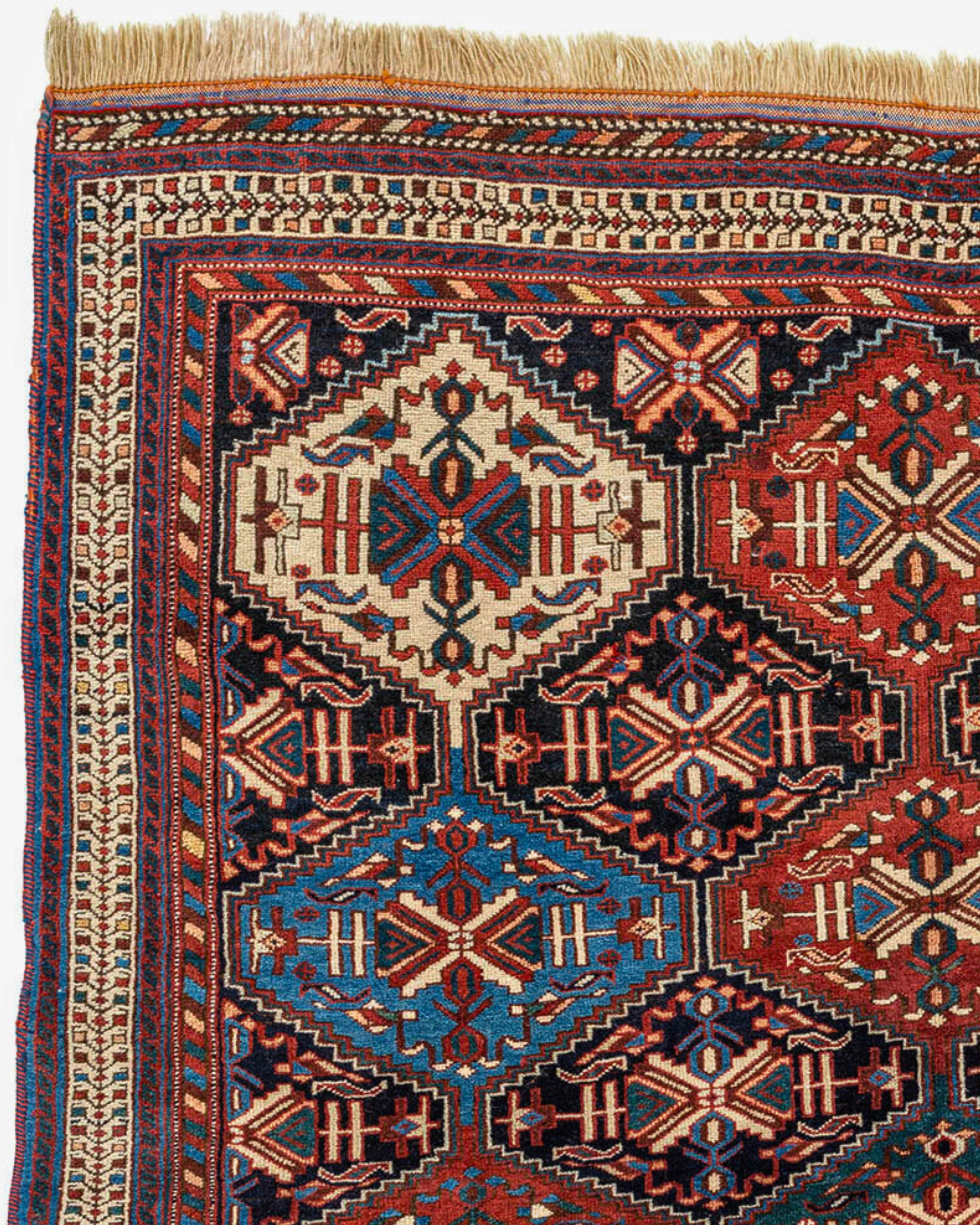 Hand-Knotted Southwest Persian Afshar Rug, 20th Century (2nd Quarter) For Sale