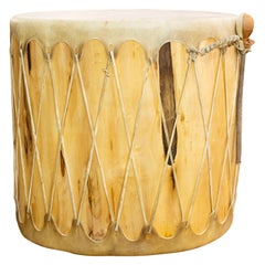 Vintage Native American Southwest Pow Wow Drum
