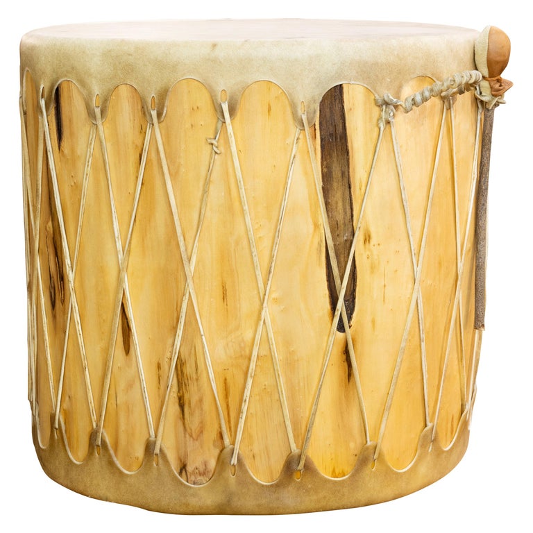 Native American Southwest Pow Wow Drum For Sale