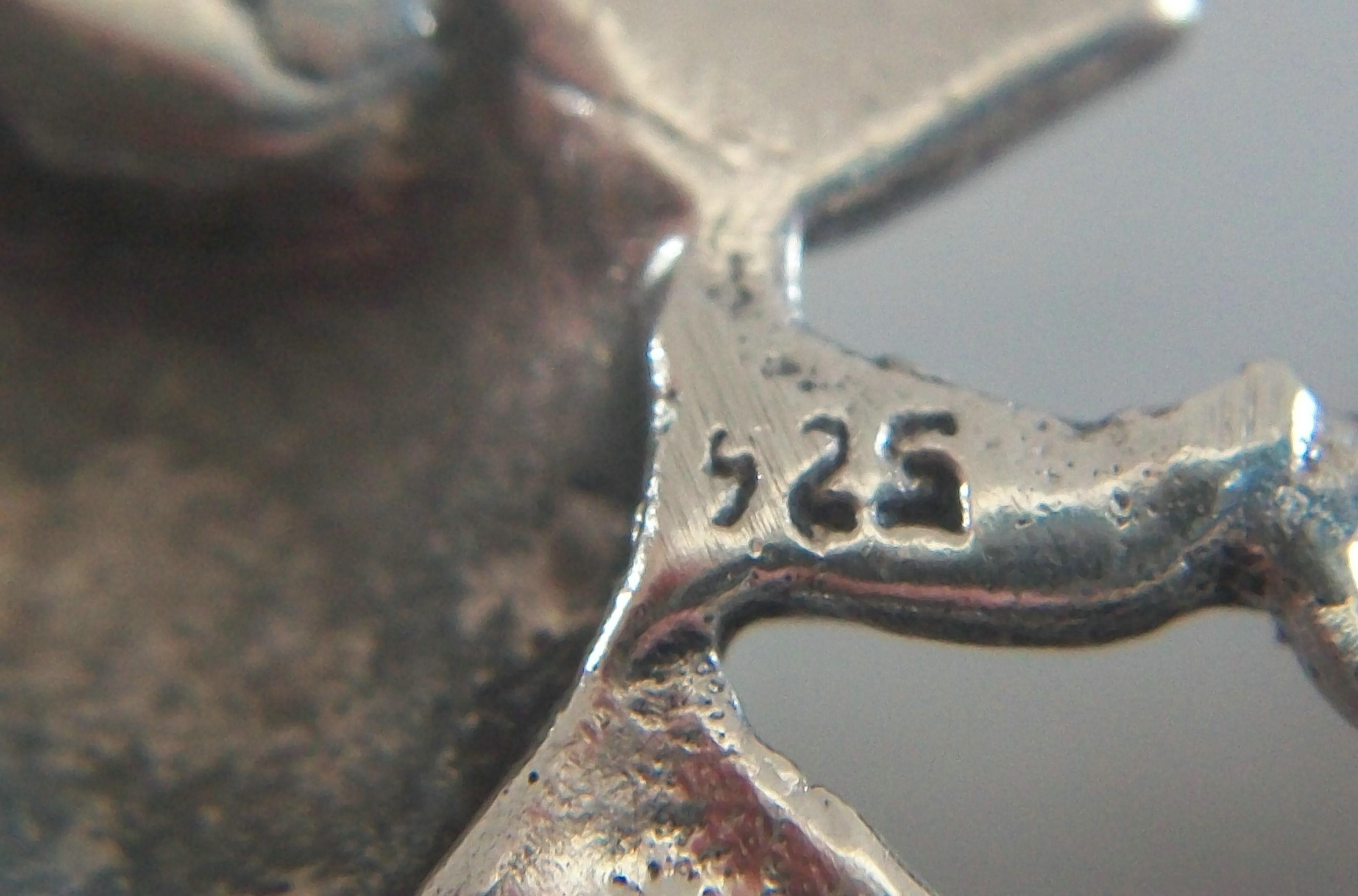 Pulsera de eslabones Sunburst del suroeste de plata de ley - Estados Unidos - Circa 1970's en venta 15