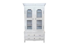 Southwestern French 1760s Louis XV Buffet à Deux-Corps with Chicken Wire Doors