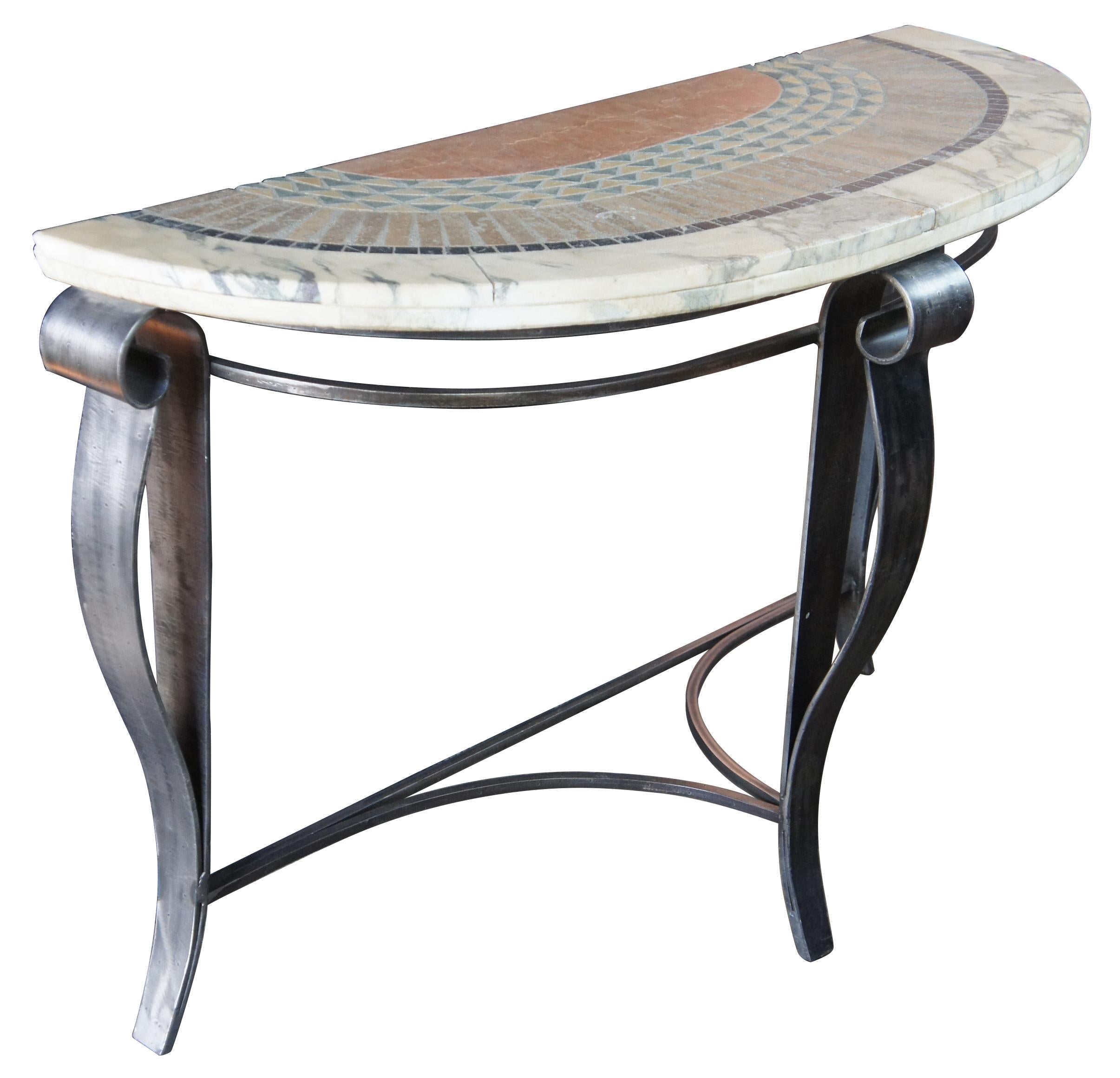 southwestern console table