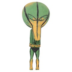 Southwestern Native American Gourd Rattle, Hopi, circa 1940
