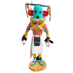 Southwestern Native American Hopi Large Hand Carved Painted Kachina Katsina Doll