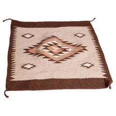 Antique Southwestern Native American Indian Navajo Style Rug Circa 1920