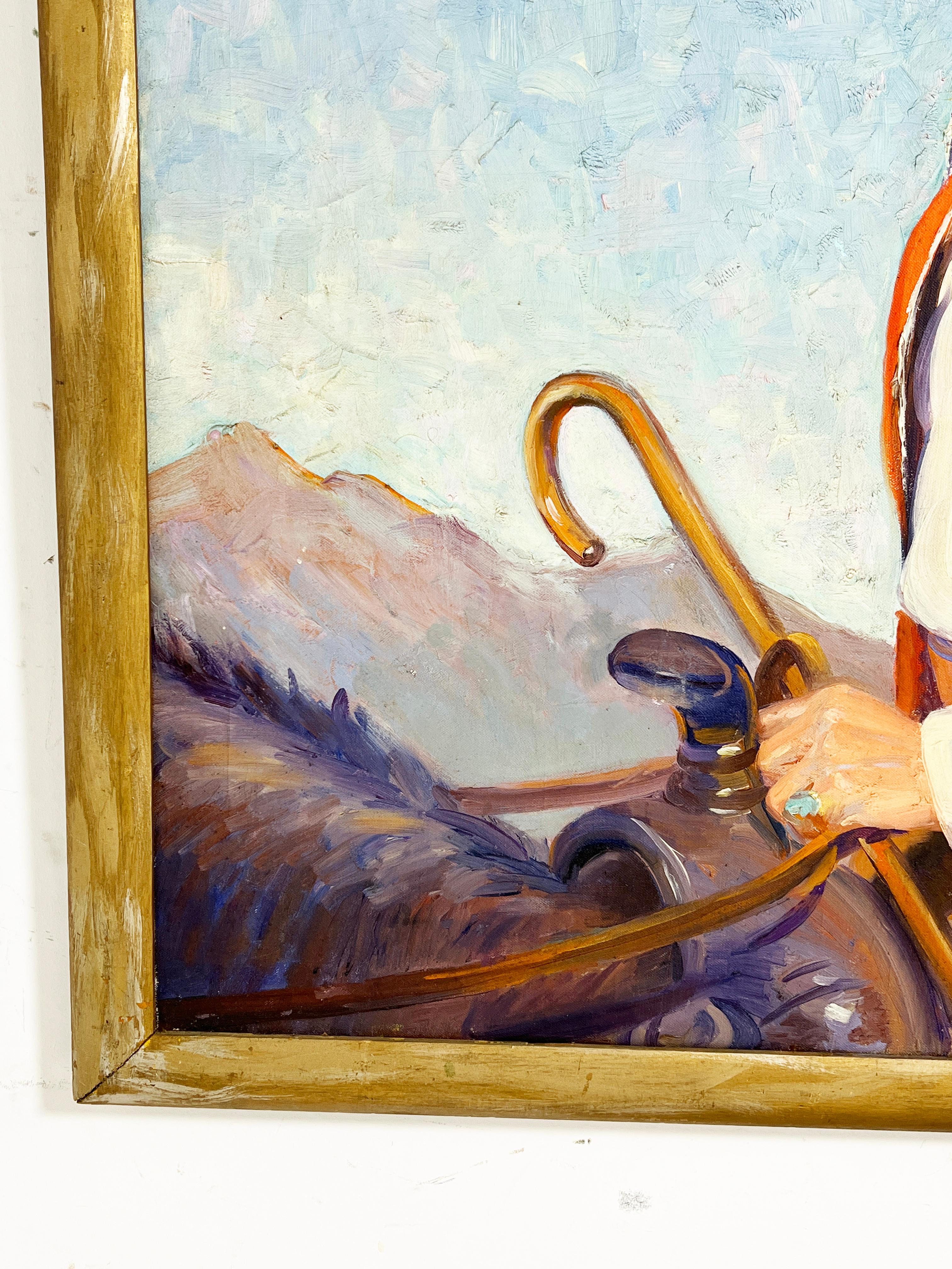 Américain Portrait de style Santa Fe du sud-ouest par Susan Ricker Knox, vers les années 1930 en vente