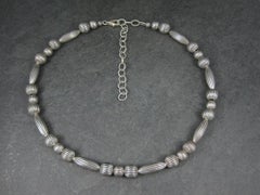 Collar de Cuentas de Esterlina Vintage del Suroeste