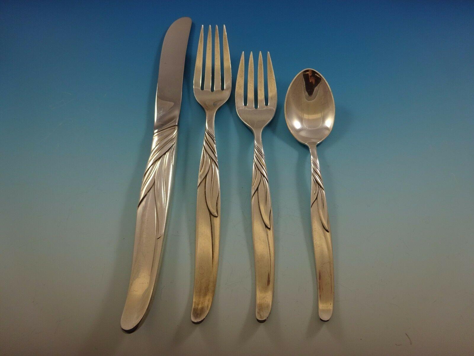20th Century Southwind by Towle Sterling Silver Flatware Service for 12 Set 68 Pieces For Sale
