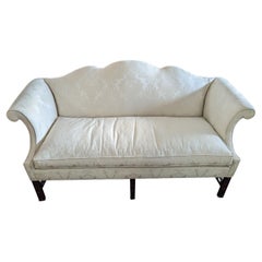 Southwood Chippendale Style Sofa, Ivory