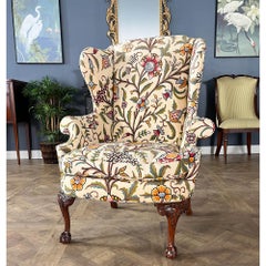 Southwood Crewel Wingback Chair