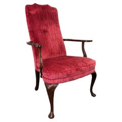 SOUTHWOOD Mahogany Georgian Library Accent Armchair