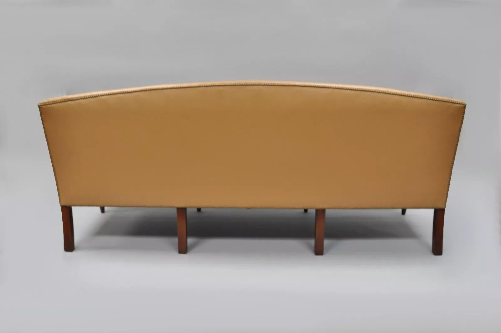 Divano Southwood Sheraton Feder in pelle Caramel Tan da 81
